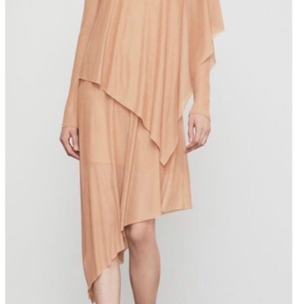 Nwt Bcbg Maxazria Boho Flowy Asymmetrical Turtlen… - image 3